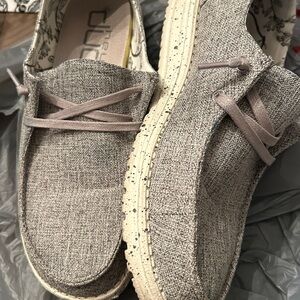 Hey Dude Gray Women's Flats